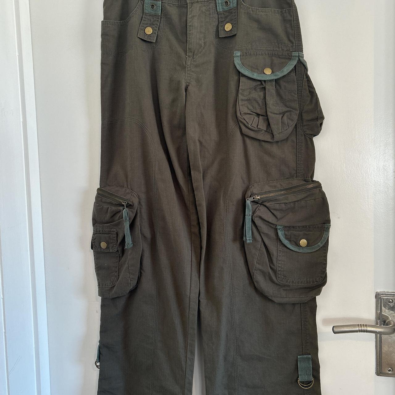 Japanese Archive Parachute Cargo Pants