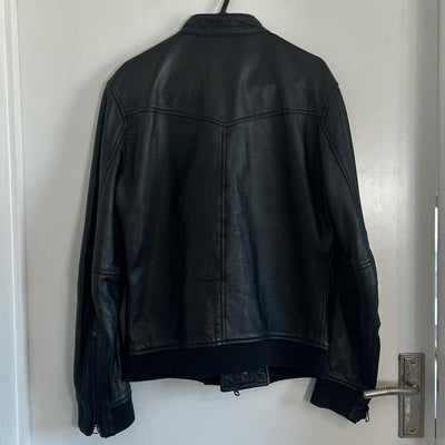 Tete Homme Leather Biker Jacket Rider