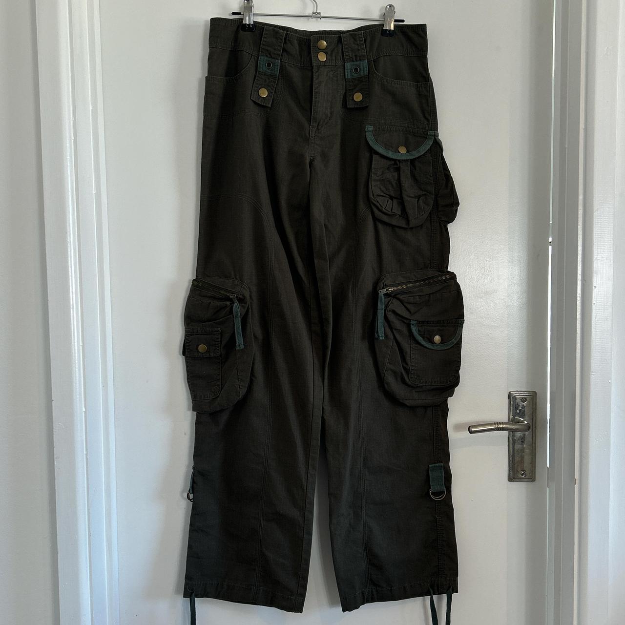 Japanese Archive Parachute Cargo Pants